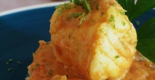 Треска в кокосовых сливках