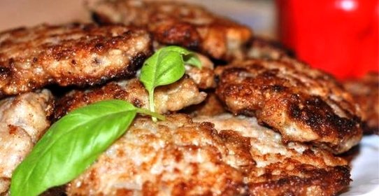 Оладушки мясные