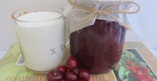 Вишневый джем из вишни