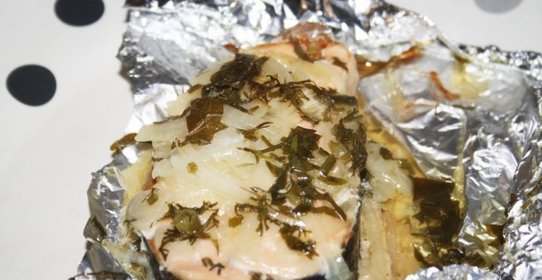 Нежный кижуч в конверте