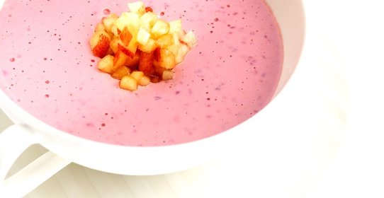 Творожно-ягодный мусс