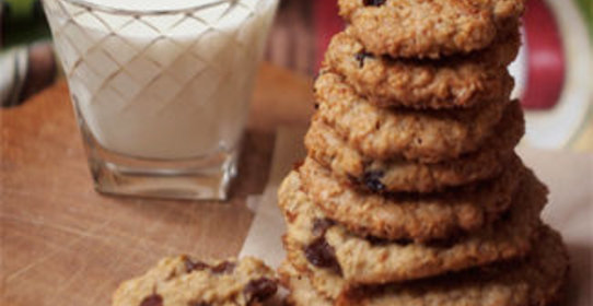 Овсяное печенье с корицей и имбирем