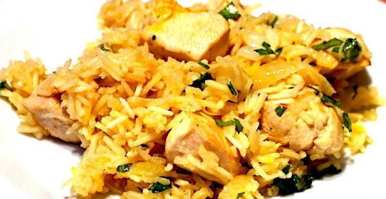 Куриный плов в мультиварке