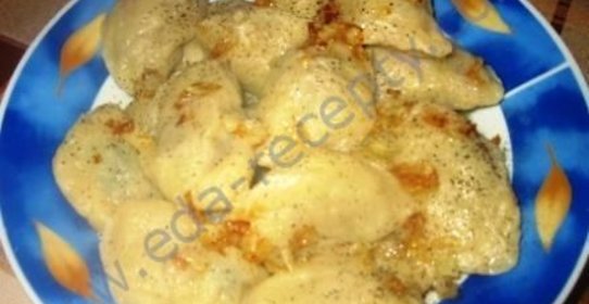 Вареники с мясом