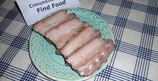 Грудинка варёная