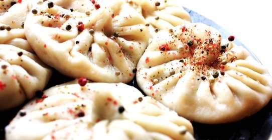 Хинкали с бараниной
