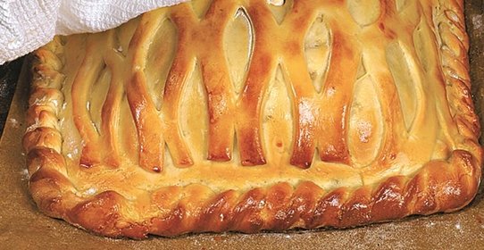 Кулебяка с четырьмя начинками