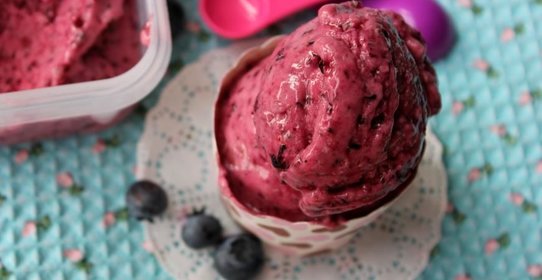 Веганское мороженое