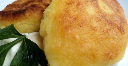 Картофельные котлеты с сыром