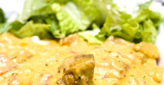 Курица в сырном соусе