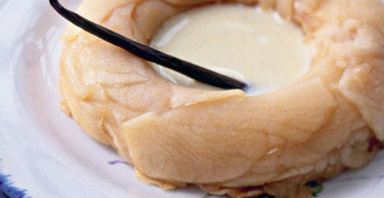 Яблоки с английским кремом