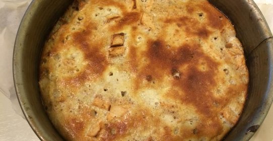 Диетическая Фитнес шарлотка