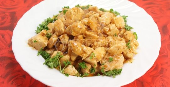 Курица в пиве с карри