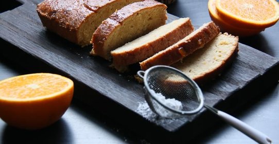 Апельсиновый фунтовый кекс/Orange pound cake