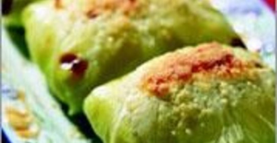 Итальянские голубцы с картофелем