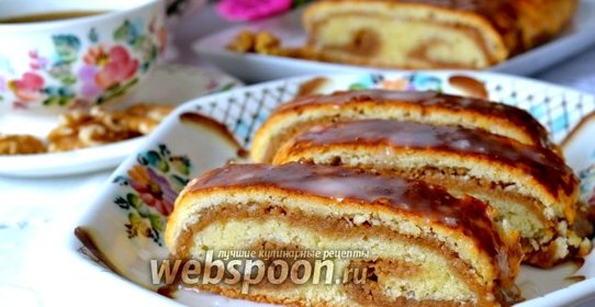 Венгерский ореховый рулет