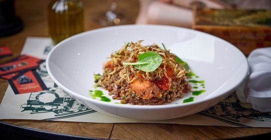 Рагу из чечевицы