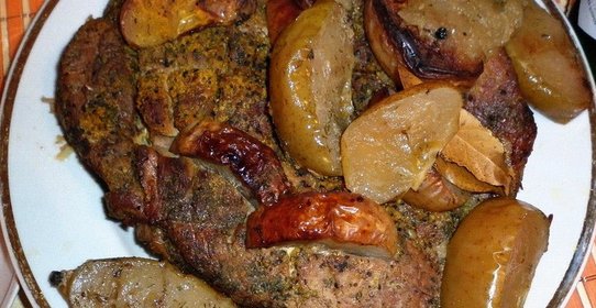 Свинина по баварски