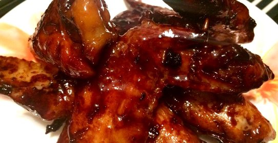Куриные крылышки в меде