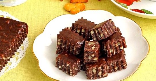 Шоколадно-ореховые тянучки