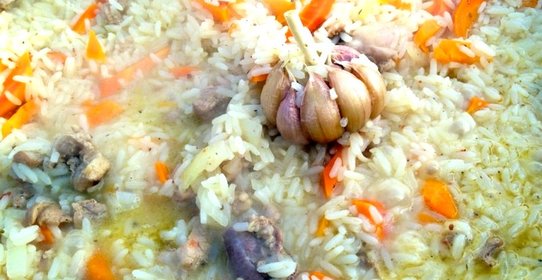 Плов из кролика