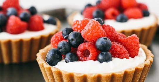 Корзиночки без выпечки из крекера