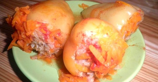 Фаршированный перец по-румынски