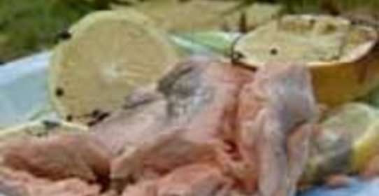 Семга, запеченная в бумаге