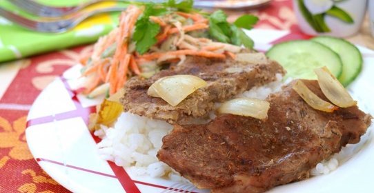 Говяжьи отбивные в духовке