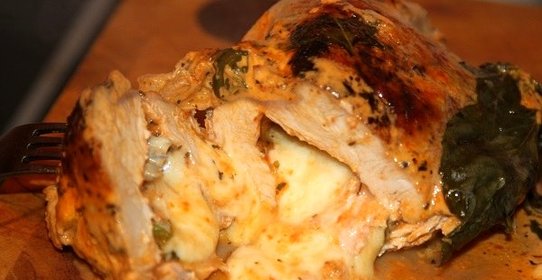 Индейка с сыром в духовке