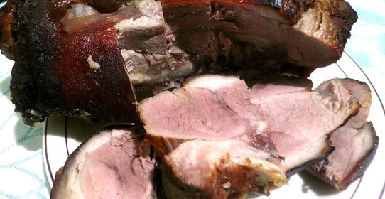 Рулька пикантная