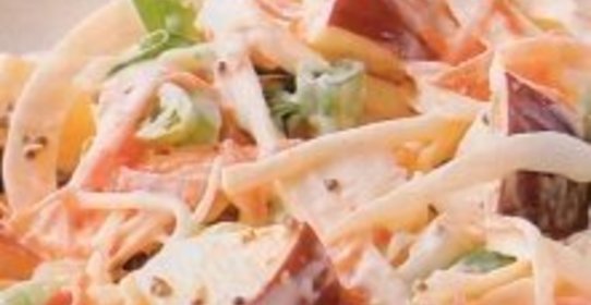 Зимний капустный салат