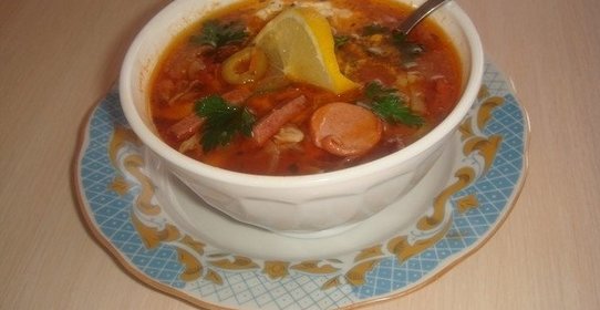 Сборная мясная солянка