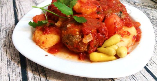 Котлеты по-измирски в духовке