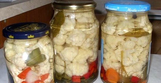 Цветная капуста консервированная