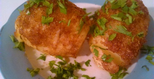 Картошка как гармошка