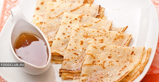 Тонкие блинчики на молоке
