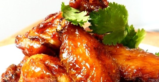 Крылышки в соевом соусе