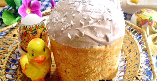 Кулич на сливках