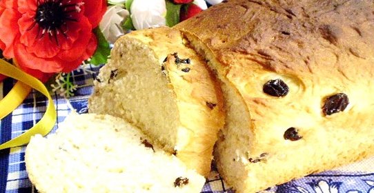 Кулич на меду