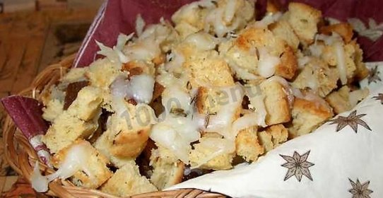 Сухарики с сыром