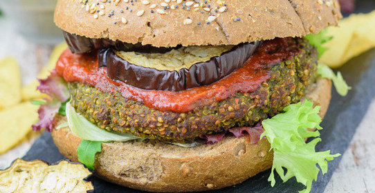 Бургер с киноа