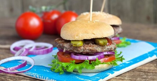 Бургеры с говядиной