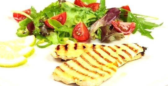 Куриная грудка на гриле