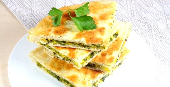 Хачапури с зеленью