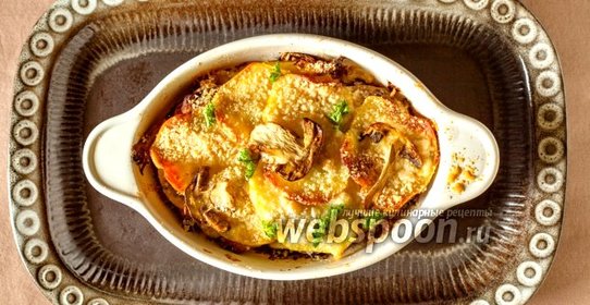 Картошка с грибами по-апулийски