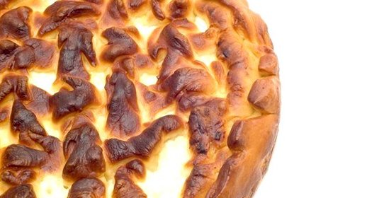 Творожный пирог на песочном тесте