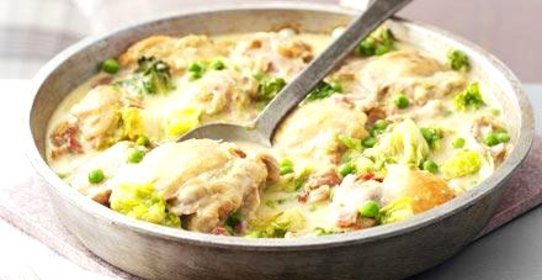 Курица по-французски