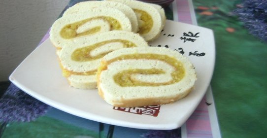 Лимонный рулет