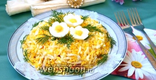 Салат с курицей и корейской морковью